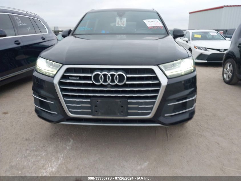 2019 Audi Q7 45 Premium/45 Se Premium VIN: WA1LHAF79KD015845 Lot: 39930778