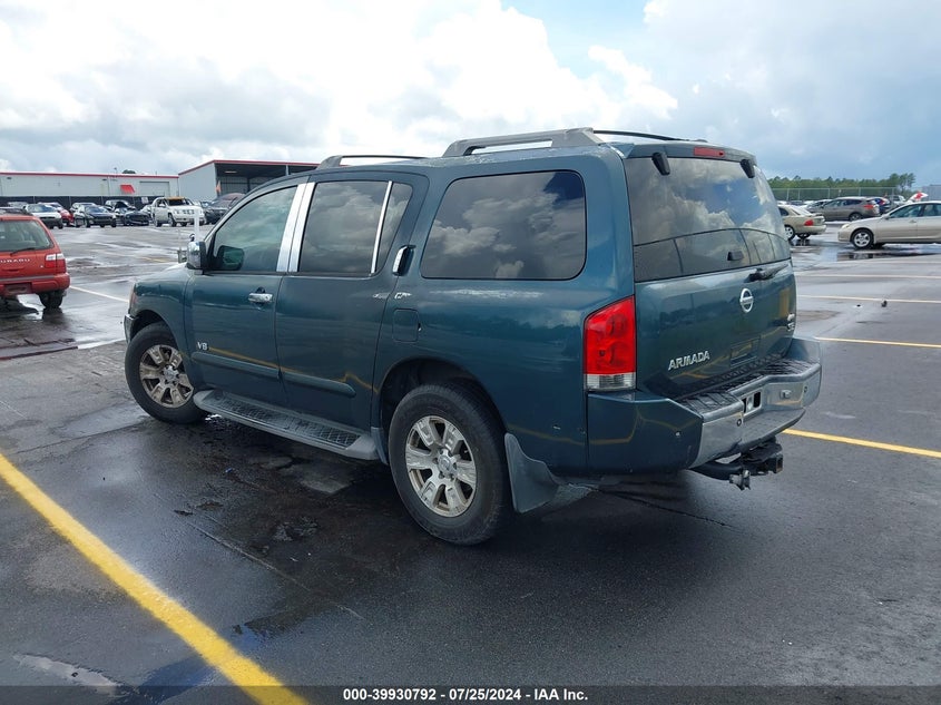 2006 Nissan Armada Se VIN: 5N1AA08A26N740347 Lot: 39930792