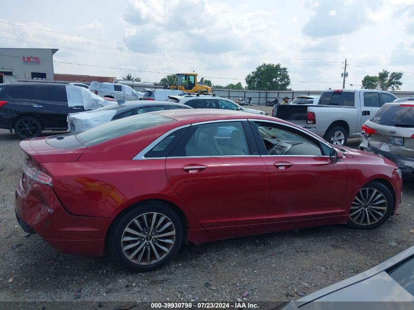 2018 Lincoln Mkz Premiere VIN: 3LN6L5A97JR614570 Lot: 39930798