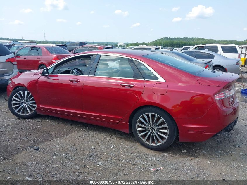 2018 Lincoln Mkz Premiere VIN: 3LN6L5A97JR614570 Lot: 39930798