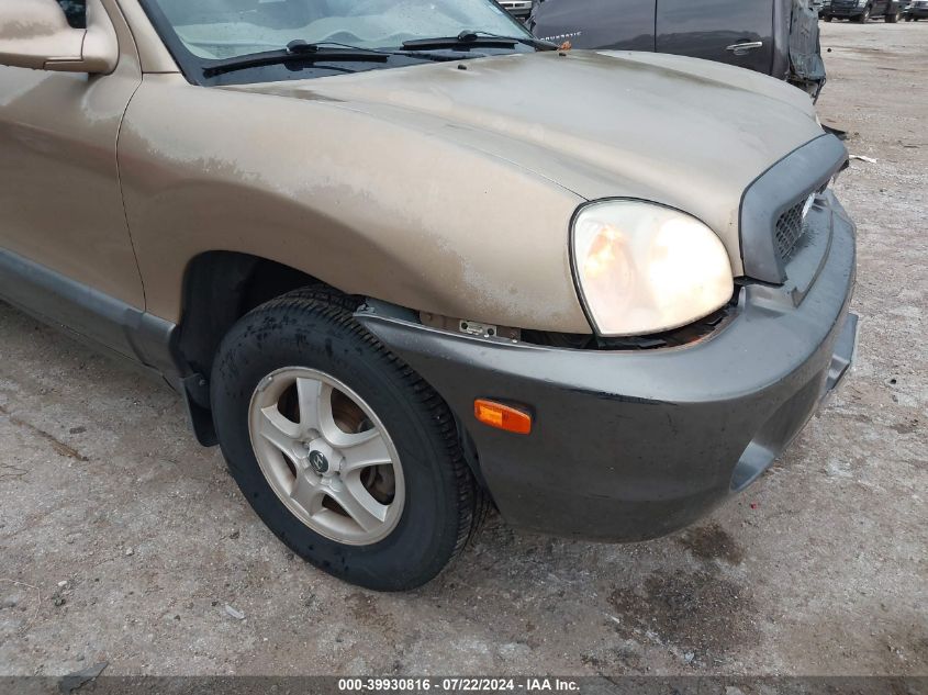 KM8SC13D544658475 2004 Hyundai Santa Fe Gls