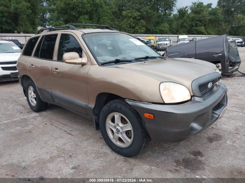 KM8SC13D544658475 2004 Hyundai Santa Fe Gls