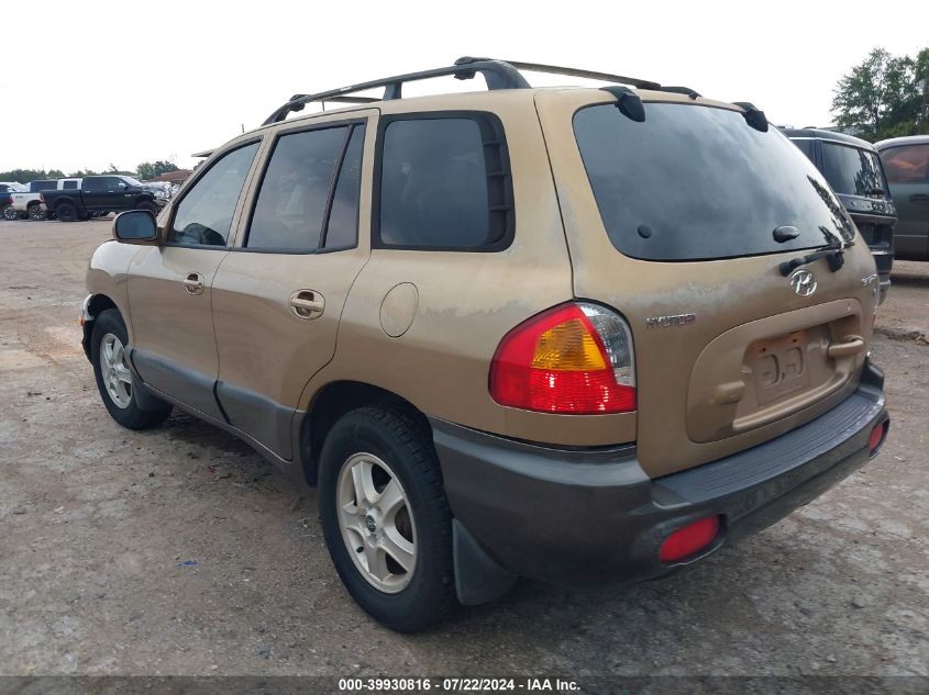 KM8SC13D544658475 2004 Hyundai Santa Fe Gls