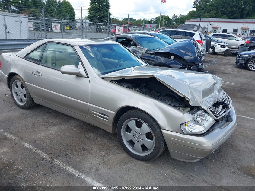 1999 Mercedes-Benz Sl 500 VIN: WDBFA68F7XF182000 Lot: 39930815
