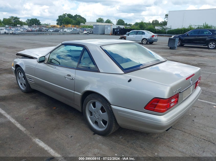 1999 Mercedes-Benz Sl 500 VIN: WDBFA68F7XF182000 Lot: 39930815