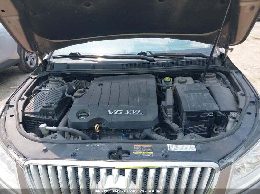 2010 Buick Lacrosse Cxl VIN: 1G4GC5EG9AF262277 Lot: 39930842