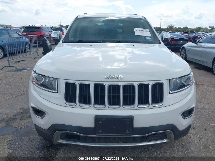 2015 Jeep Grand Cherokee Limited VIN: 1C4RJEBG9FC707505 Lot: 39930867