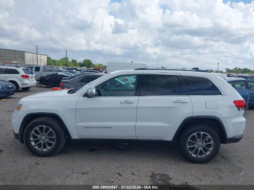 2015 Jeep Grand Cherokee Limited VIN: 1C4RJEBG9FC707505 Lot: 39930867