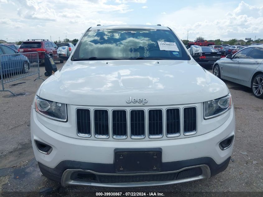 2015 Jeep Grand Cherokee Limited VIN: 1C4RJEBG9FC707505 Lot: 39930867