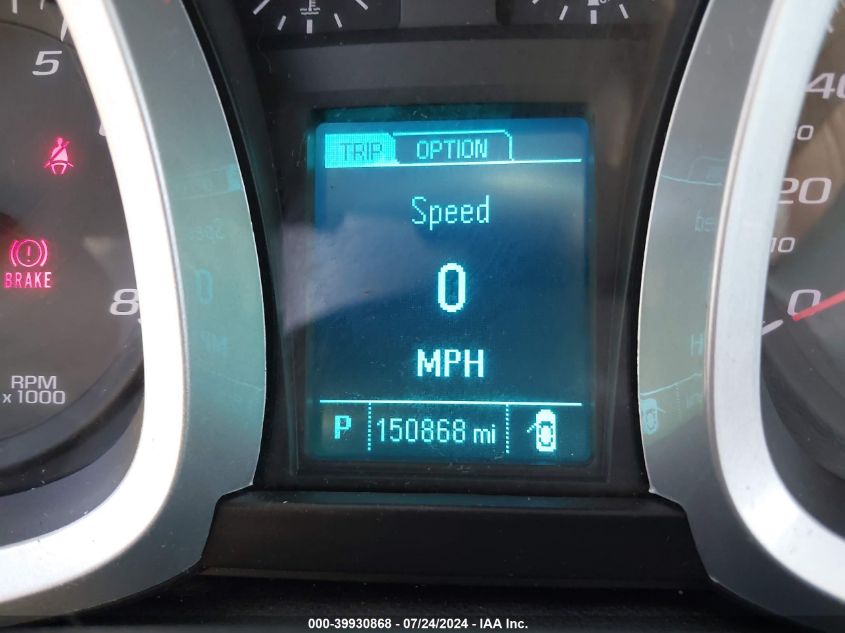 2016 Chevrolet Equinox Lt VIN: 2GNFLFE32G6196698 Lot: 39930868