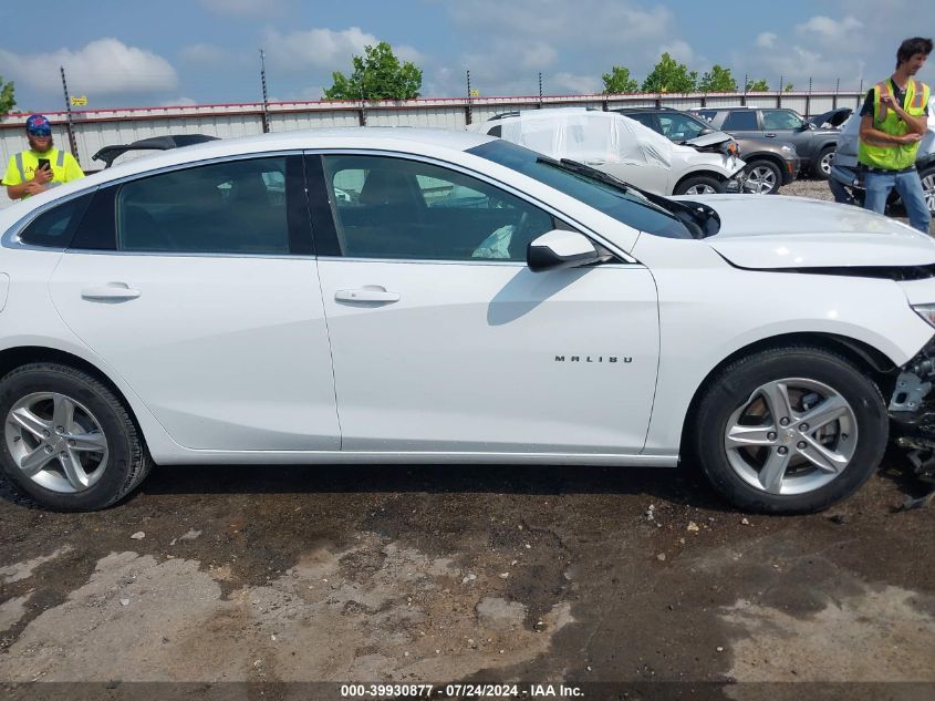 2022 Chevrolet Malibu Fwd Ls VIN: 1G1ZB5ST9NF214648 Lot: 39930877