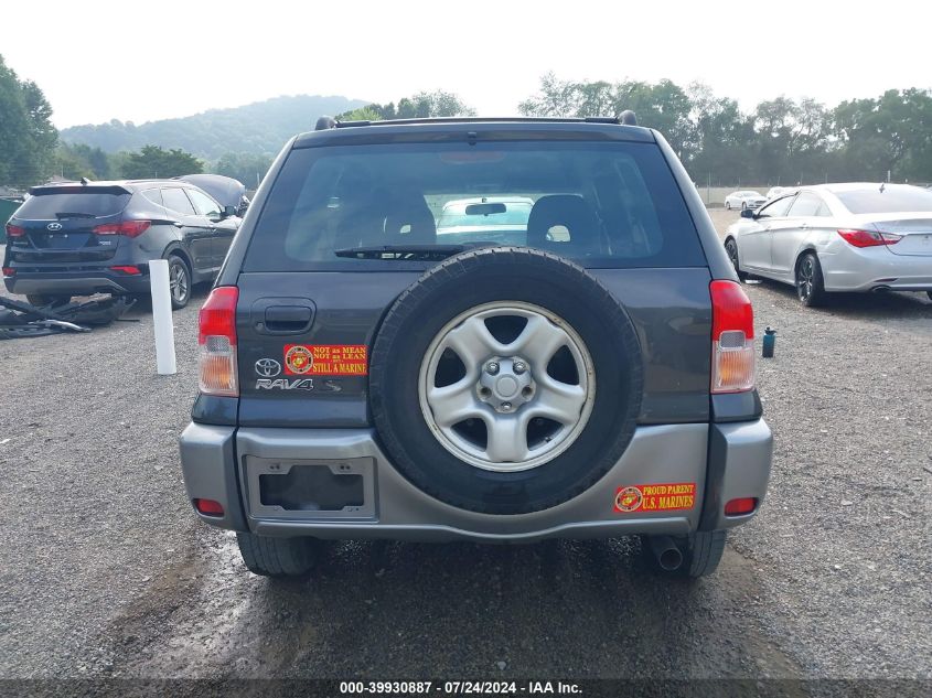 2003 Toyota Rav4 VIN: JTEGH20V330111527 Lot: 39930887