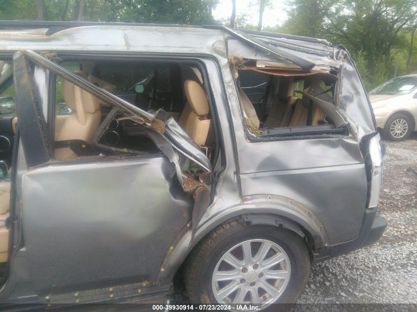 2008 Land Rover Lr3 V8 Se VIN: SALAE25488A445226 Lot: 39930914