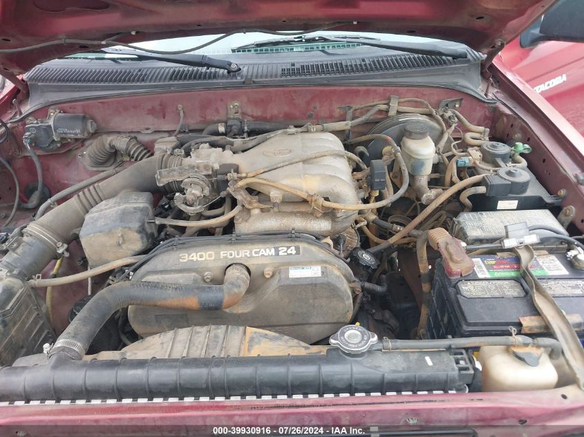 2001 Toyota Tacoma Prerunner V6 VIN: 5TESN92N11Z734056 Lot: 39930916