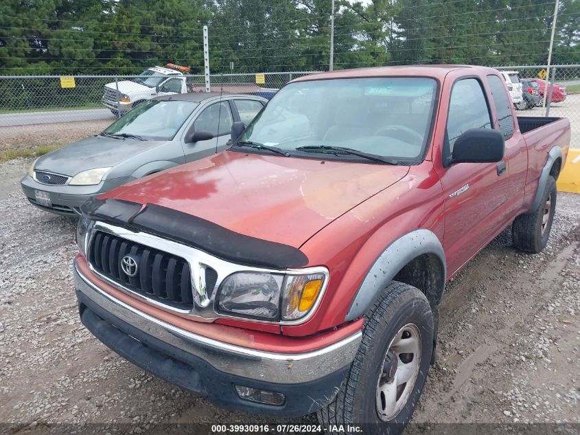 2001 Toyota Tacoma Prerunner V6 VIN: 5TESN92N11Z734056 Lot: 39930916