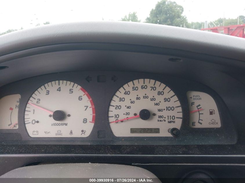 2001 Toyota Tacoma Prerunner V6 VIN: 5TESN92N11Z734056 Lot: 39930916