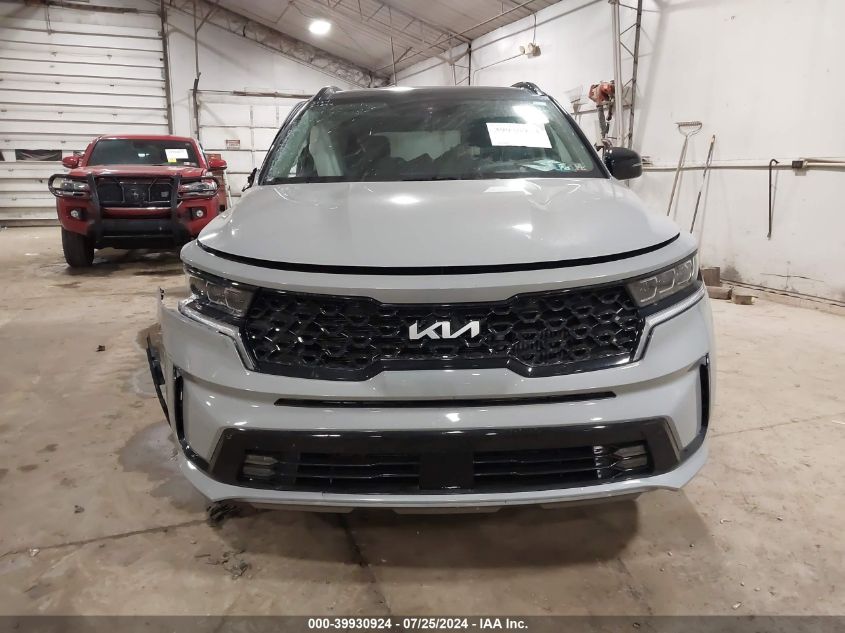 2022 Kia Sorento Sx VIN: 5XYRKDLF8NG160489 Lot: 39930924