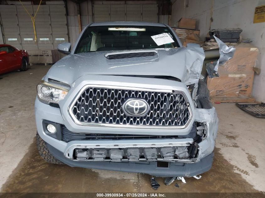 2018 Toyota Tacoma Trd Sport VIN: 5TFCZ5AN6JX164842 Lot: 39930934