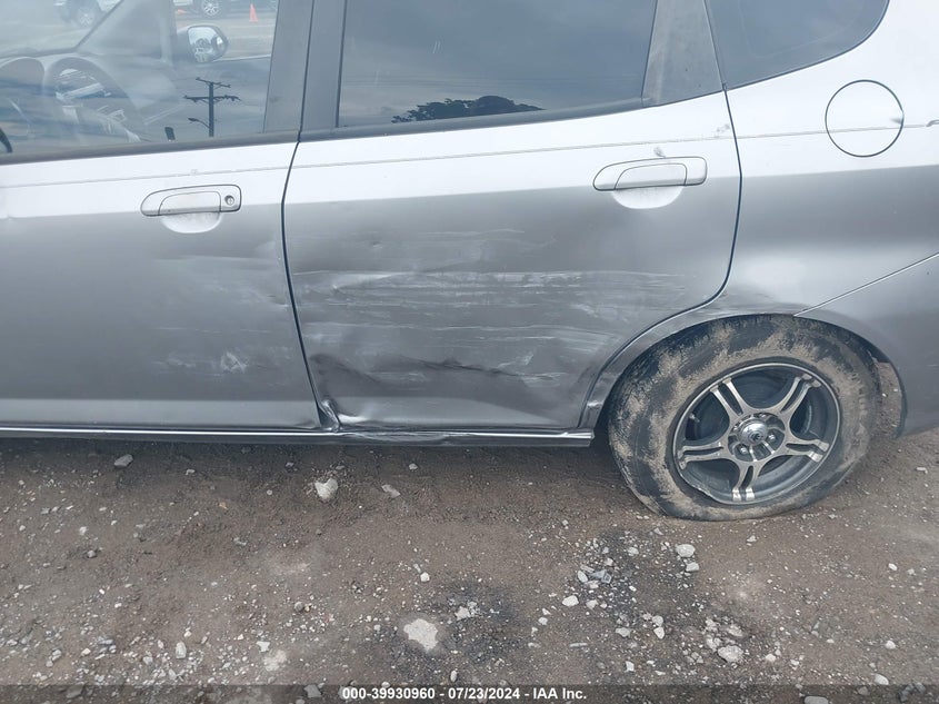 2008 Honda Fit VIN: JHMGD37488S006768 Lot: 39930960