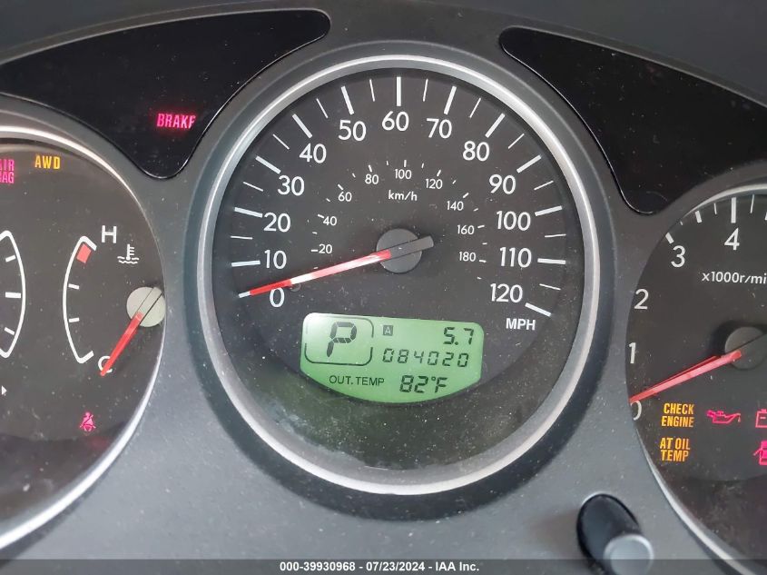 2005 Subaru Forester 2.5Xs L.l. Bean VIN: JF1SG67685H741545 Lot: 39930968