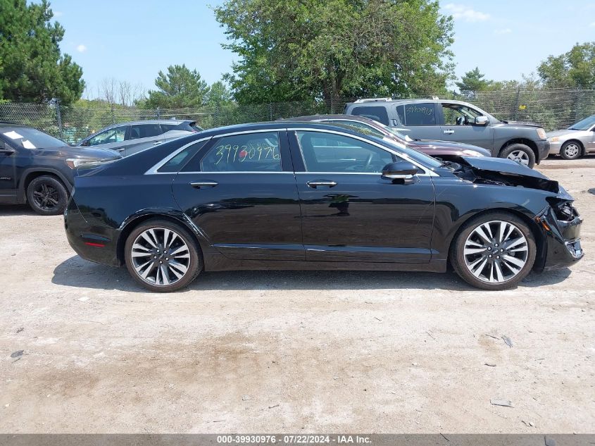 2018 Lincoln Mkz Reserve VIN: 3LN6L5E90JR602349 Lot: 39930976