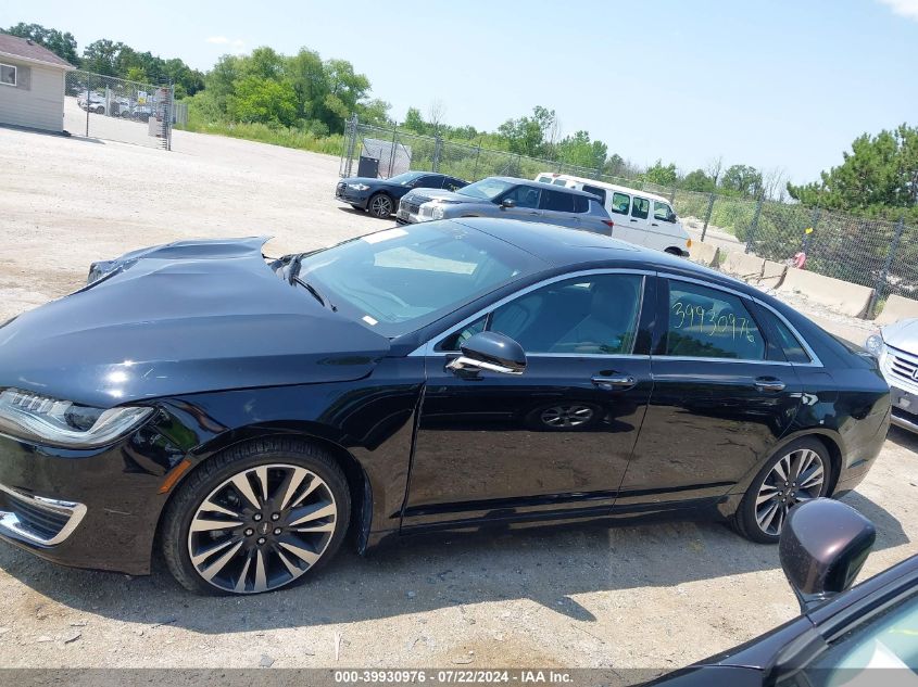 2018 Lincoln Mkz Reserve VIN: 3LN6L5E90JR602349 Lot: 39930976