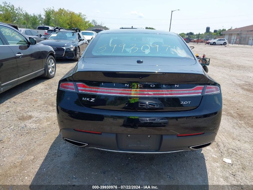 2018 Lincoln Mkz Reserve VIN: 3LN6L5E90JR602349 Lot: 39930976