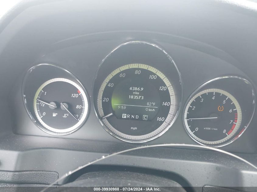 2010 Mercedes-Benz C 300 300 VIN: WDDGF5EB0AF467086 Lot: 39930988