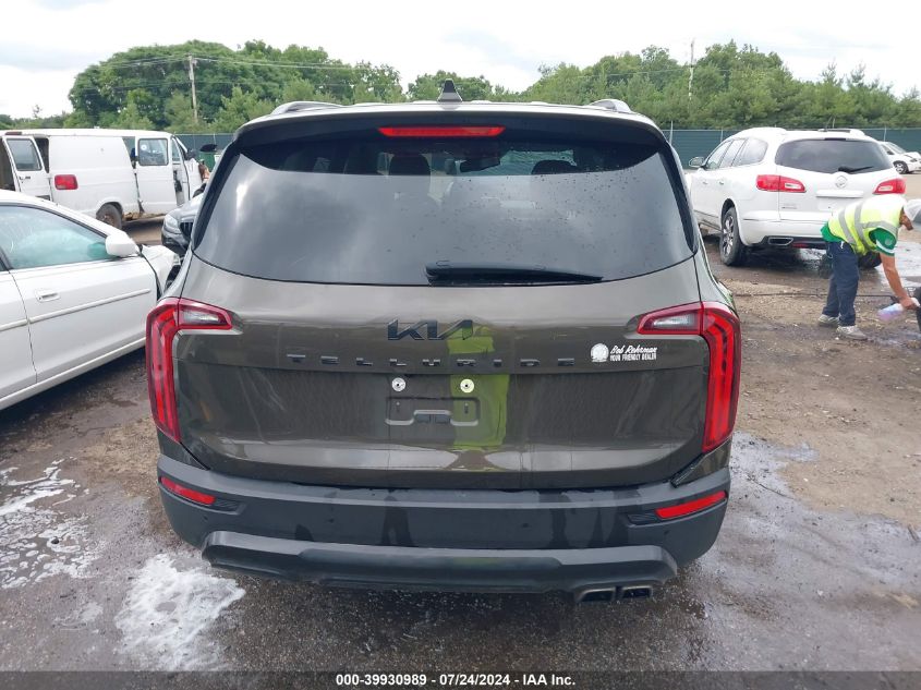 5XYP34HC5NG244188 2022 Kia Telluride Ex