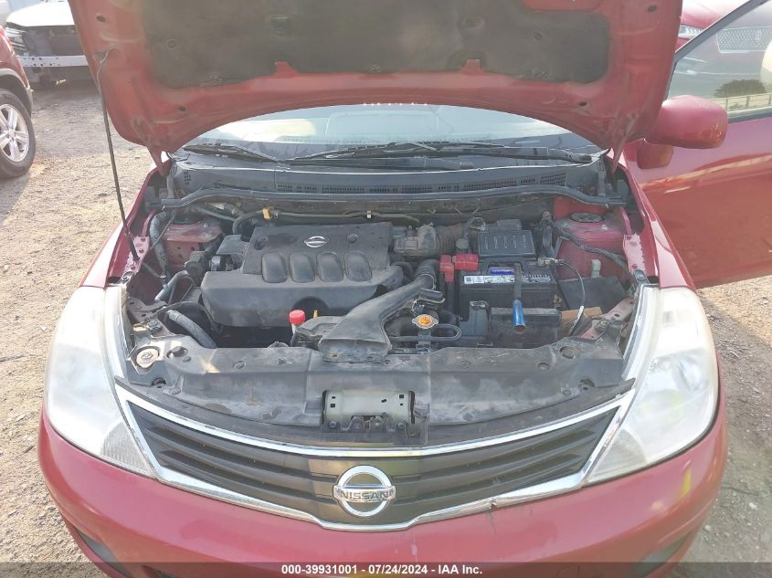 2010 Nissan Versa 1.8S VIN: 3N1BC1AP9AL411339 Lot: 39931001