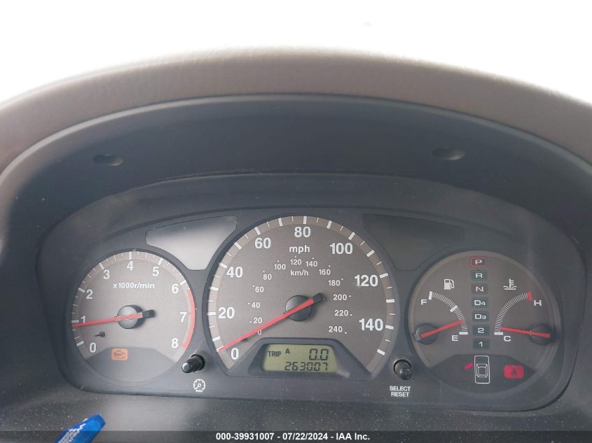 2001 Honda Accord 3.0 Ex VIN: 1HGCG22561A011823 Lot: 39931007