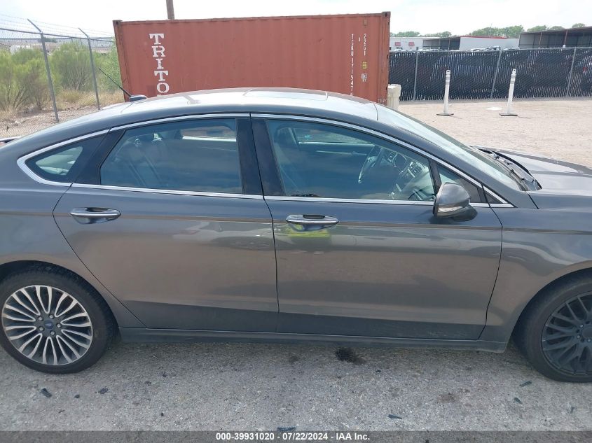 2018 Ford Fusion Titanium VIN: 3FA6P0D98JR194041 Lot: 39931020