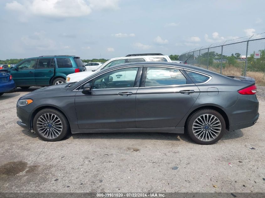 2018 Ford Fusion Titanium VIN: 3FA6P0D98JR194041 Lot: 39931020