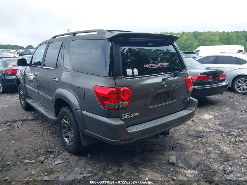 2006 Toyota Sequoia Limited V8 VIN: 5TDZT38A46S265992 Lot: 39931024