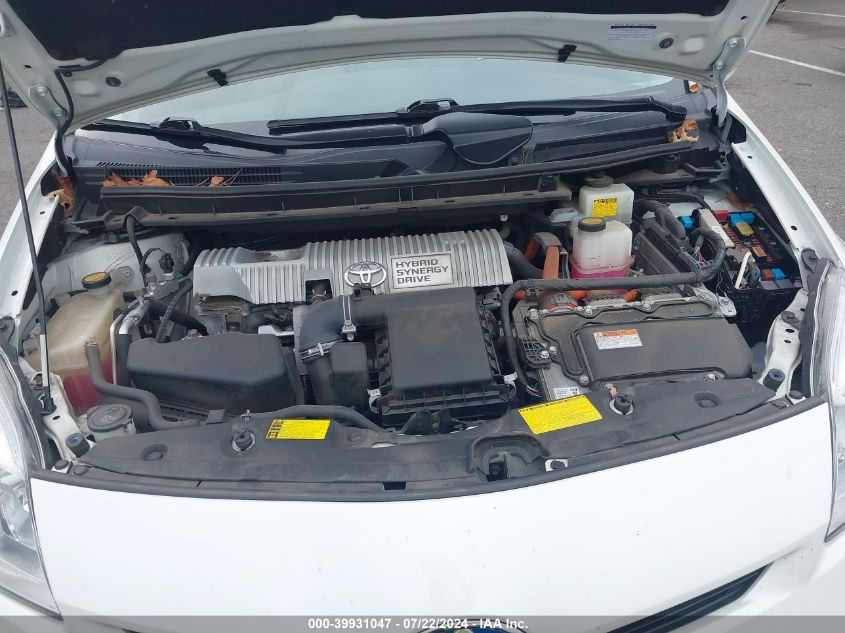 2014 Toyota Prius Five VIN: JTDKN3DU8E1793039 Lot: 39931047