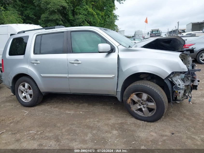 2010 Honda Pilot Ex-L VIN: 5FNYF4H53AB005477 Lot: 39931073