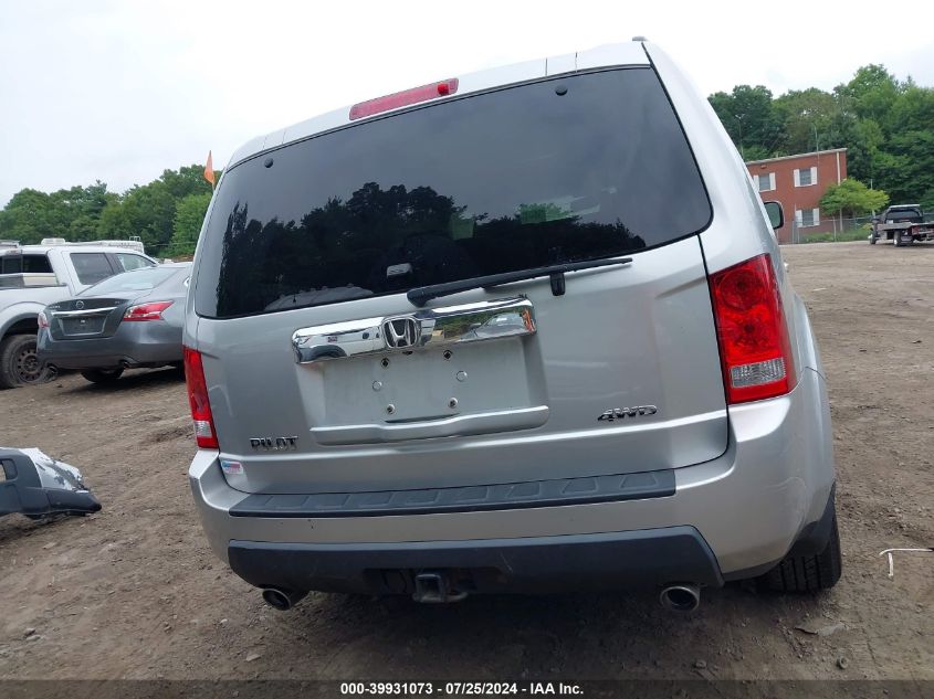 2010 Honda Pilot Ex-L VIN: 5FNYF4H53AB005477 Lot: 39931073