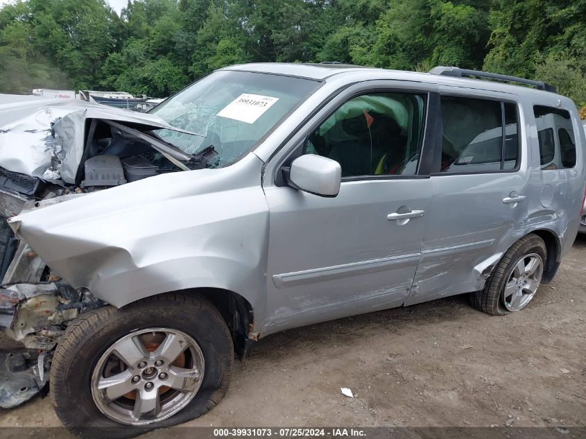 2010 Honda Pilot Ex-L VIN: 5FNYF4H53AB005477 Lot: 39931073