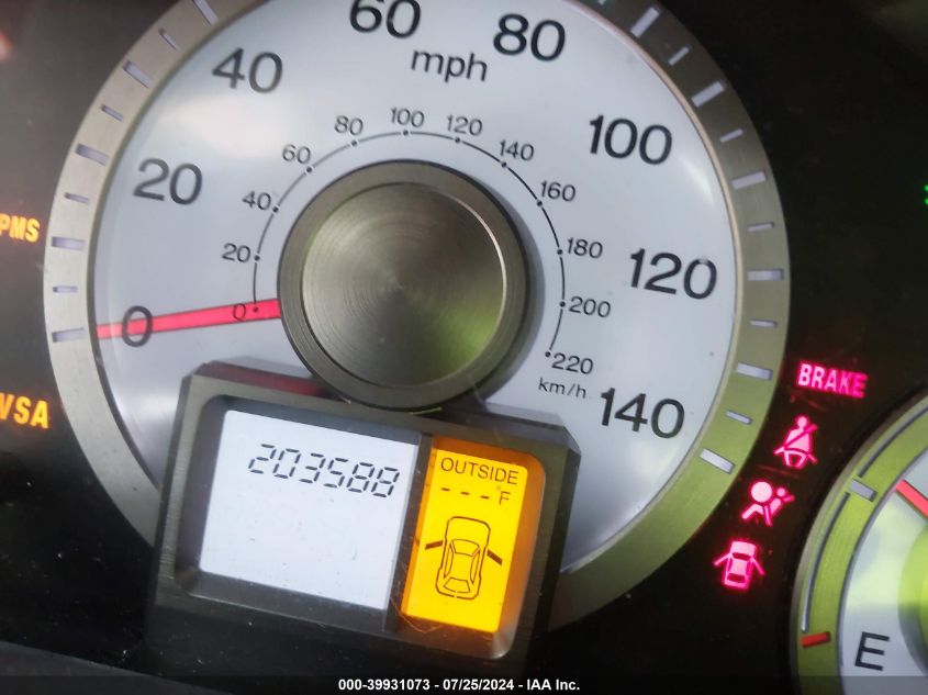 2010 Honda Pilot Ex-L VIN: 5FNYF4H53AB005477 Lot: 39931073