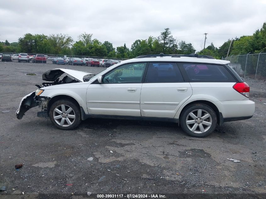 2008 Subaru Outback 2.5I Limited VIN: 4S4BP62C587306785 Lot: 39931117