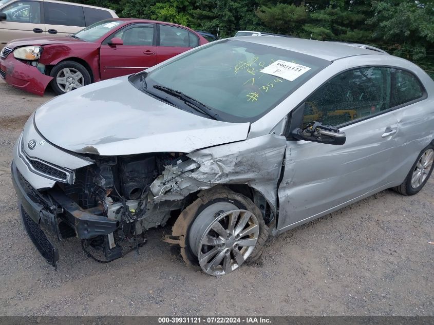 2015 Kia Forte Koup Ex VIN: KNAFX6A83F5373393 Lot: 39931121