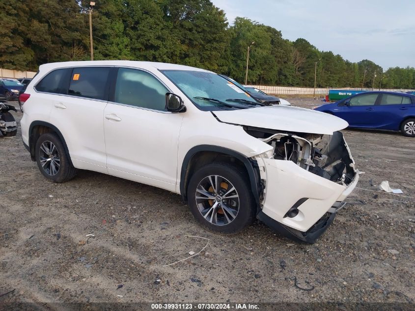 2018 TOYOTA HIGHLANDER LE - 5TDZARFH2JS037426