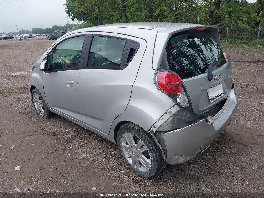 2015 Chevrolet Spark 1Lt Cvt VIN: KL8CD6S94FC719817 Lot: 39931170