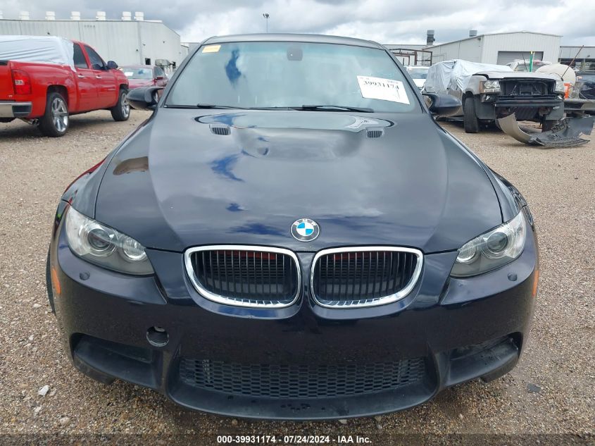 2011 BMW M3 VIN: WBSPM9C51BE698986 Lot: 39931174