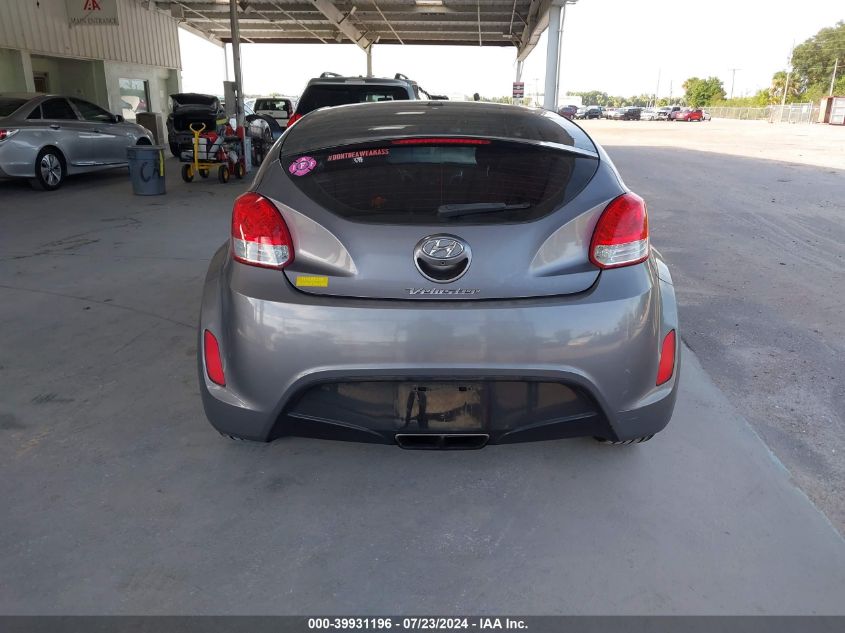 2016 Hyundai Veloster VIN: KMHTC6AD0GU299142 Lot: 39931196