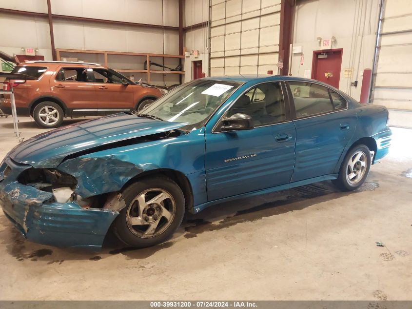 2000 Pontiac Grand Am Se1 VIN: 1G2NF52T8YM805729 Lot: 39931200