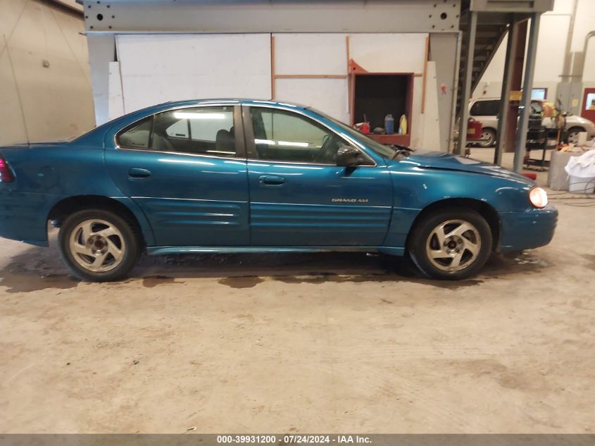 2000 Pontiac Grand Am Se1 VIN: 1G2NF52T8YM805729 Lot: 39931200