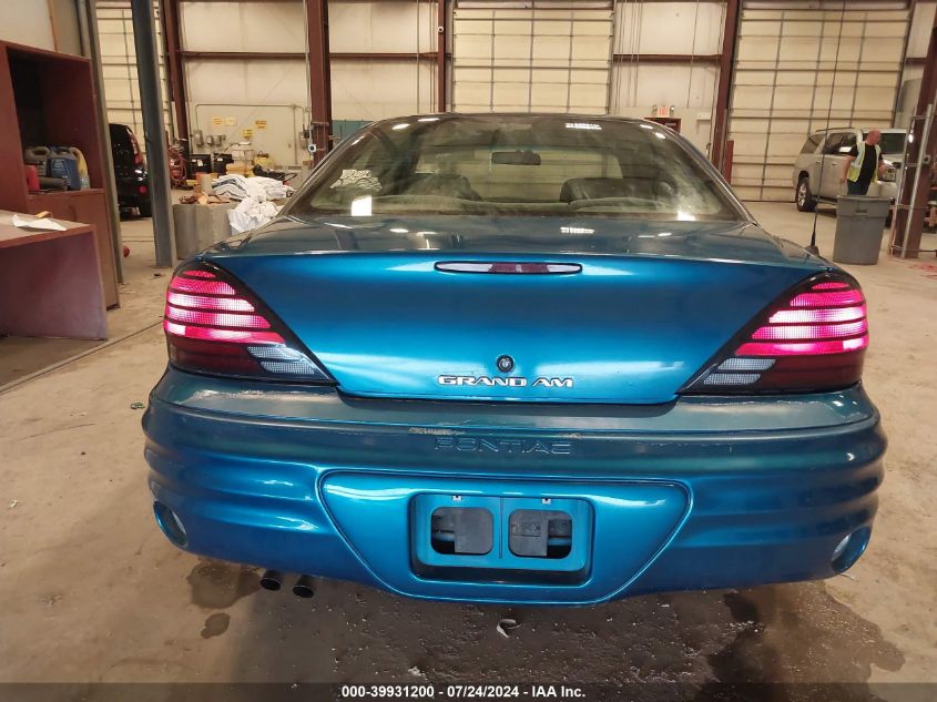 2000 Pontiac Grand Am Se1 VIN: 1G2NF52T8YM805729 Lot: 39931200