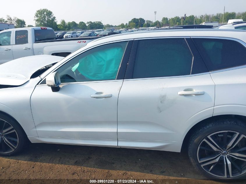 2019 Volvo Xc60 T6 R-Design VIN: LYVA22RM9KB263304 Lot: 39931220