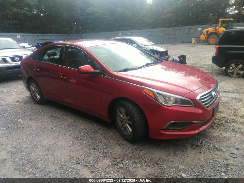 2016 Hyundai Sonata Se VIN: 5NPE24AF1GH357789 Lot: 40726065